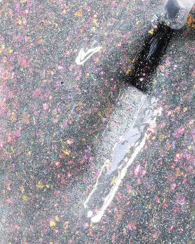 Galactic Sugar Glitter Polish swatch
