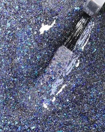 Lunar Dust Glitter Polish swatch