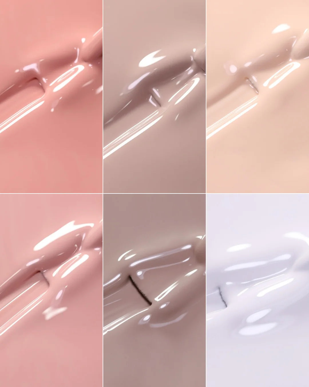 syren cosmetics neutral bundle gel polish 