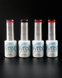 Syren cosmetics red bundle gel polish