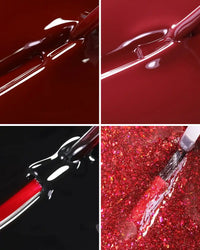syren cosmetics red bundle gel polish 