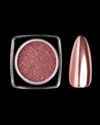chrome powder pink syren cosmetics
