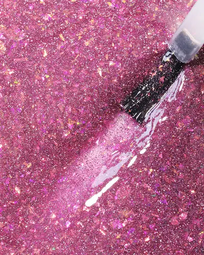 Saltwater Taffy Glitter Polish swatch