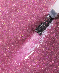 Saltwater Taffy Glitter Polish swatch