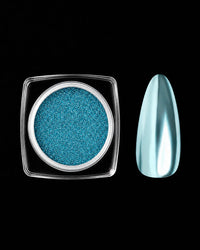 syren cosmetics light blue chrome powder