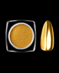 yellow gold chrome powder syren cosmetics
