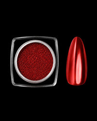 syren cosmetics red chrome powder 