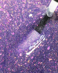 Starry Night Glitter Polish swatch